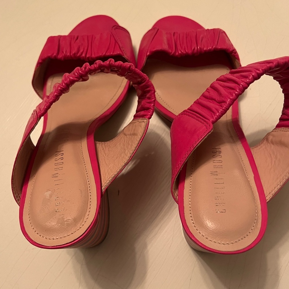 Anthropologie Capelli Rossi Striped Heels size 40 - Picture 8 of 12